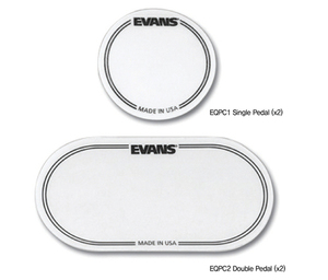 베이스드럼패치 EVANS EQ Bass Drum Patches 2개 - Clear Plastic EQPC1EQPC2