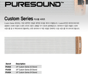 샤워리 Puresound Custom Series 커스텀 시리즈