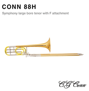 트럼본26Symphony large bore tenor with F attachment CONN 88H 미국 콘셀마