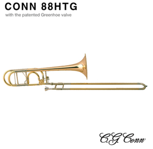 트럼본27Symphony large bore tenor with F attachment CONN 88HTG 미국 콘셀마